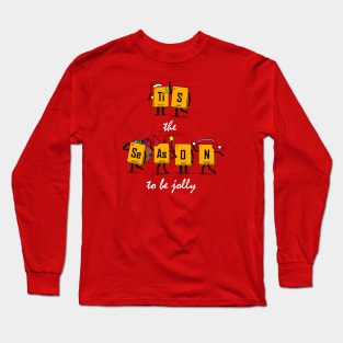 T'Is The Season Christmas Chemistry Long Sleeve T-Shirt